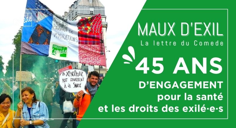 comede_asso's tweet image. Le Comede a eu 4⃣5⃣ ans cette année... L'occasion de revenir sur notre engagement dans un dossier thématique de #MauxdExil dédié à nos actions.
Bonne lecture : comede.org/maux-dexil-45-…