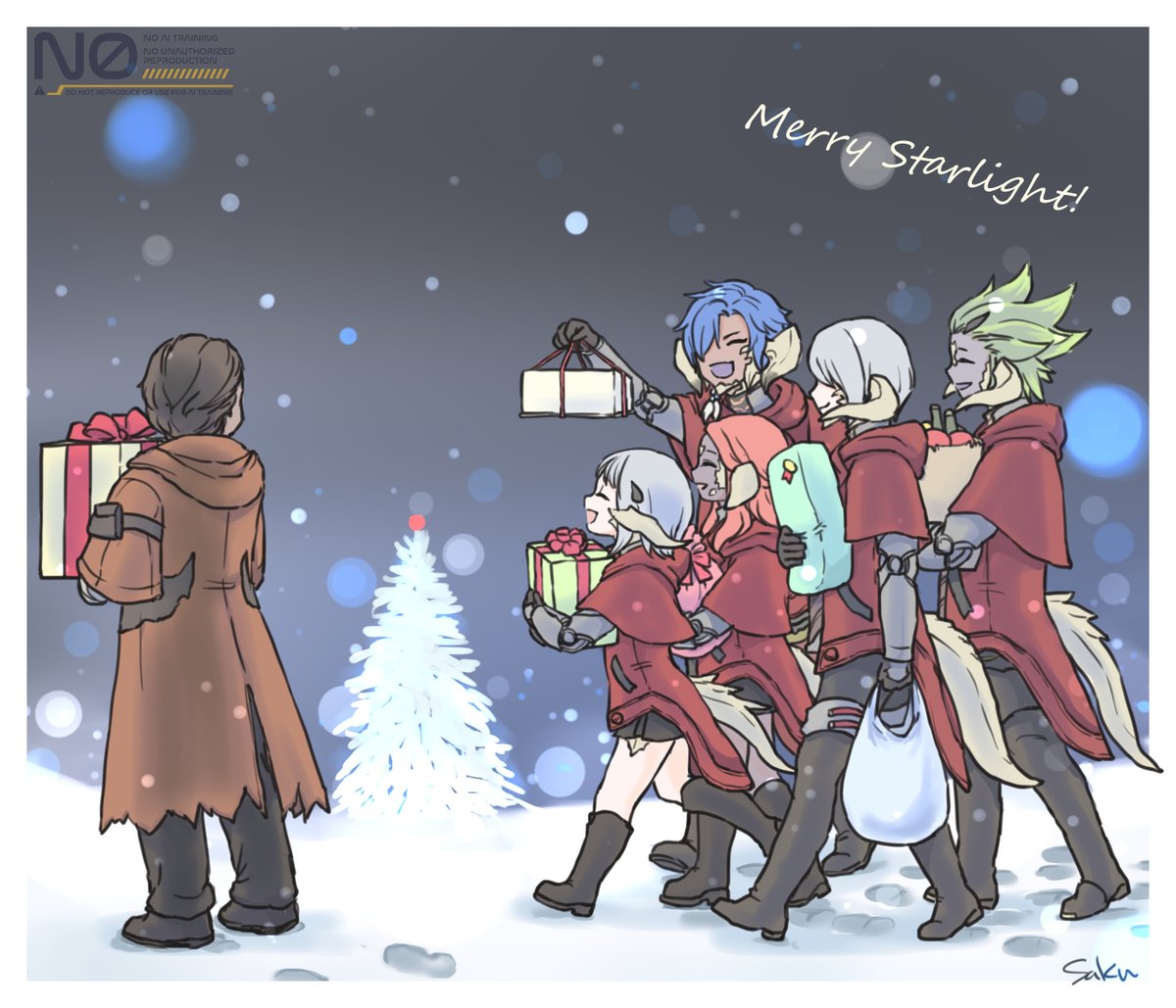saku_FF11's tweet photo. 🎄MERRY STARLIGHT！🎄 https://t.co/VVRdxKb6WR