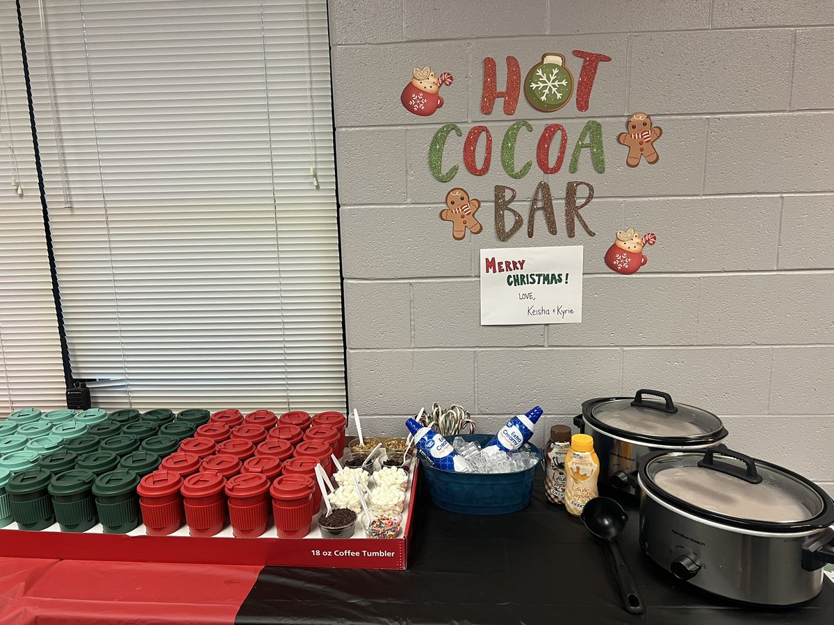 What better holiday moment than a hot chocolate bar and a tumbler to take home? Our staff and Wurtland Elementary goes above and beyond for our students everyday so <a href="/wes_librarian/">Kyrie Litteral</a> and I wanted to show our gratitude! <a href="/KyCHARGE/">KYCharge</a> <a href="/KedcGrants/">KEDC Grants</a> <a href="/KedcArts/">RENAISSANCE Grant</a>
#ARTinspiresJOY