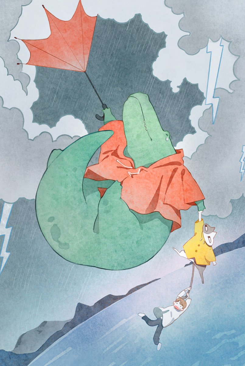 공룡을 많이 그린 해였습니다..