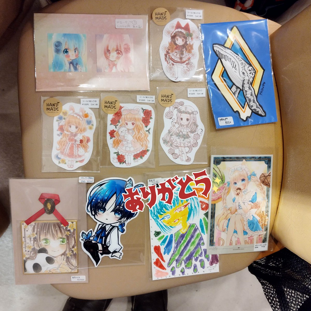 be_sora2nd's tweet photo. #ぺたりずむ展5 
🎨お迎えいただいた作品たちです✨応援ありがとうございます(  ๑⃙⃘˙꒳˙๑⃙⃘)🎶 @hananomori373 @LAUT_natsu_is @tsukisiroro @yumemizaka_2 @momonocaramel @kurage89umi @akane218 @parupo_art @PON_ma32 https://t.co/YQZ82re1rg
