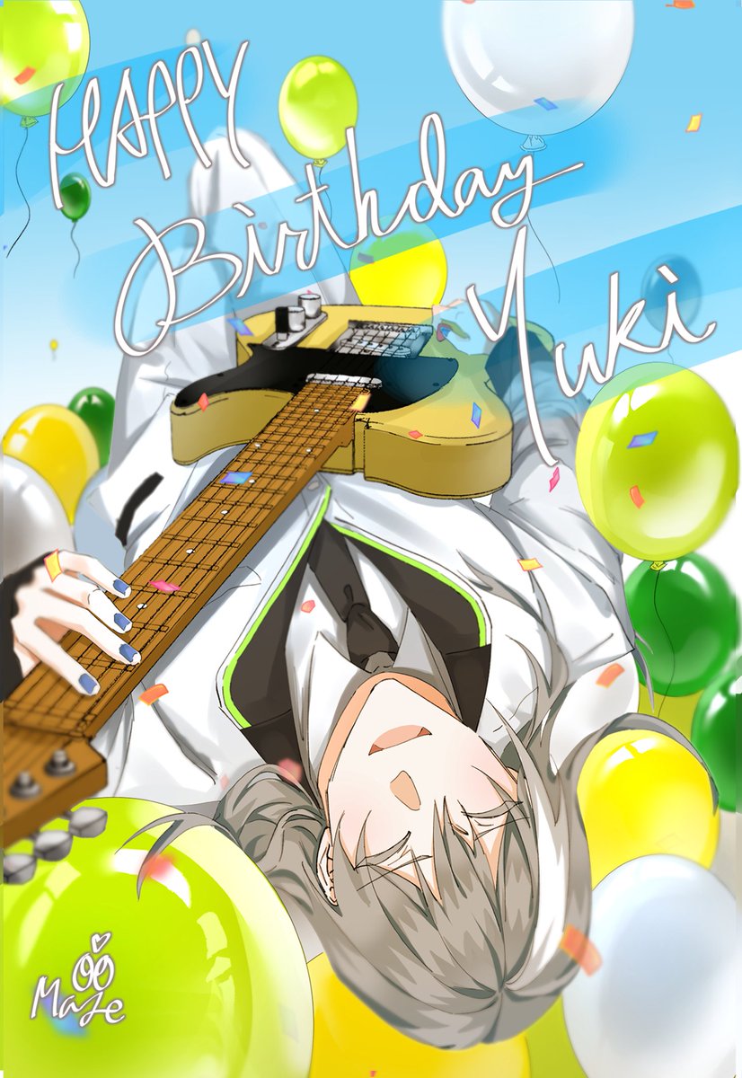 유키 생일축하해🎉🎉
#千生誕祭2024 
 #千誕生祭2024