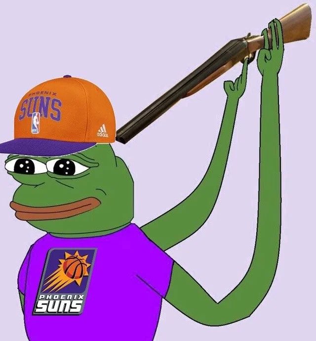 The Phoenix suns play basketball today.