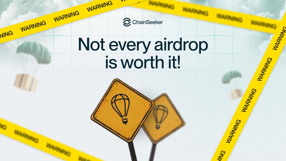 Not all airdrops are created equal! 🚩 Here’s how to avoid wasting time on low-quality or risky ones:

1️⃣ Skip airdrops with overly complicated tasks – they rarely pay off.  
2️⃣ Avoid projects without a clear whitepaper or roadmap.  
3️⃣ Research teams behind the project –
