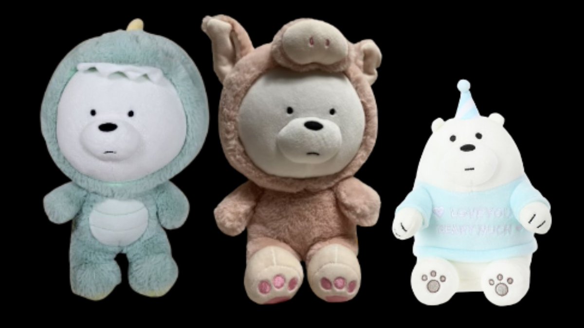 icebearfinding's tweet photo. wtb lfs Philippines ph
We Bare Bears Ice Bear Miniso plushie/stuff toy/stuffed toy/plush

If youre decluttering, have one of these, &amp; want to find them a new home? I'm willing to take them as long as they are in good/decent condition

Preferred MOD: sco, jnt, ggx; MOP: Gcash, COD https://t.co/oWrayz2j4j