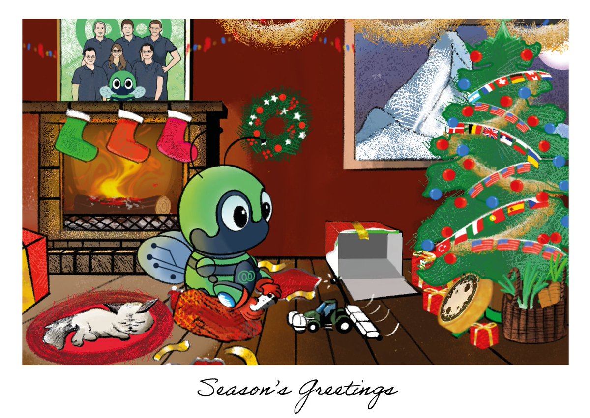ecorobotix's tweet photo. ✨ Wishing You a Joyous Holiday Season! 

From all of us at Ecorobotix, we extend our warmest wishes for a season filled with happiness, peace, and cherished moments. May this holiday time bring joy to your home and hope for a prosperous new year ahead. 🌱 https://t.co/YZV8D0eLvl
