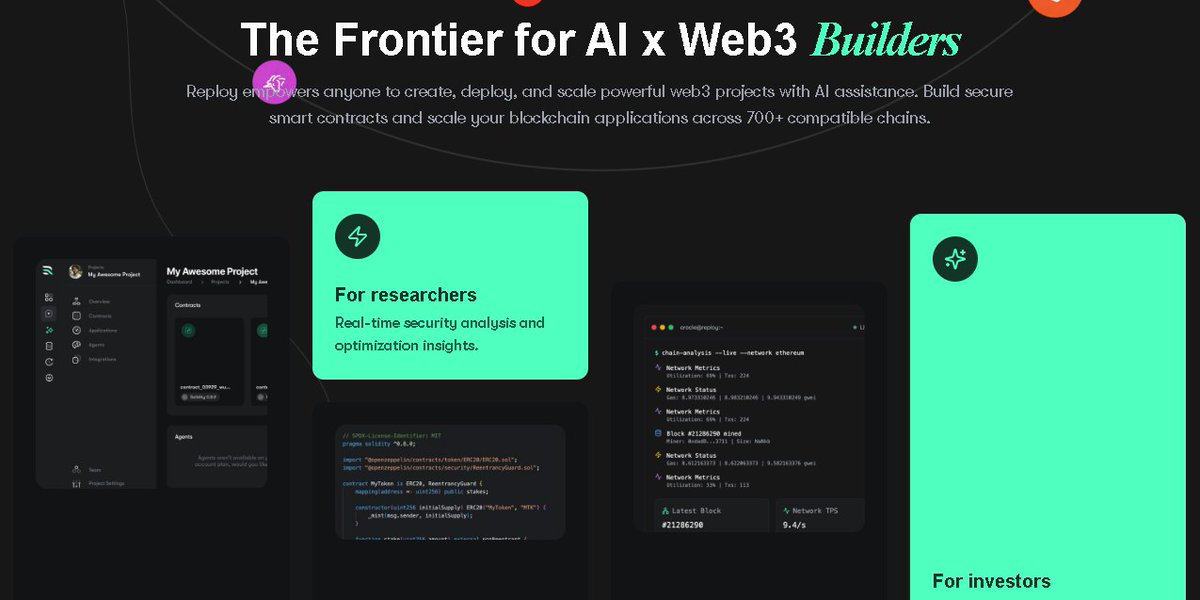 @rovercrc The wait is almost over! 🌟

On December 23rd, $RAI is set to officially launch. Get ready to experience a new era in blockchain development with cutting-edge AI tools. 🎉🚀

Stay tuned for more updates!
reploy.ai