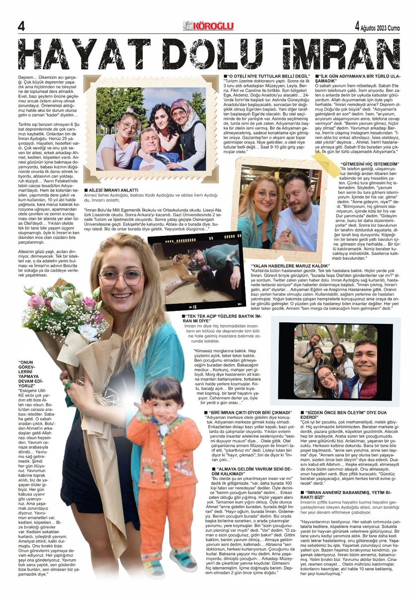 Doğduğu gün bir yerine birşey olacak diye kucağıma alamadığım kızımı kedi ellerimle soğuk toprağa yatırtan katillere OLASI KAST veremeyen adalet adalet değildir
#isiasolasıkast
#isiasortakdavamız
#çocuklariçinadalet
#imranaydoğdu