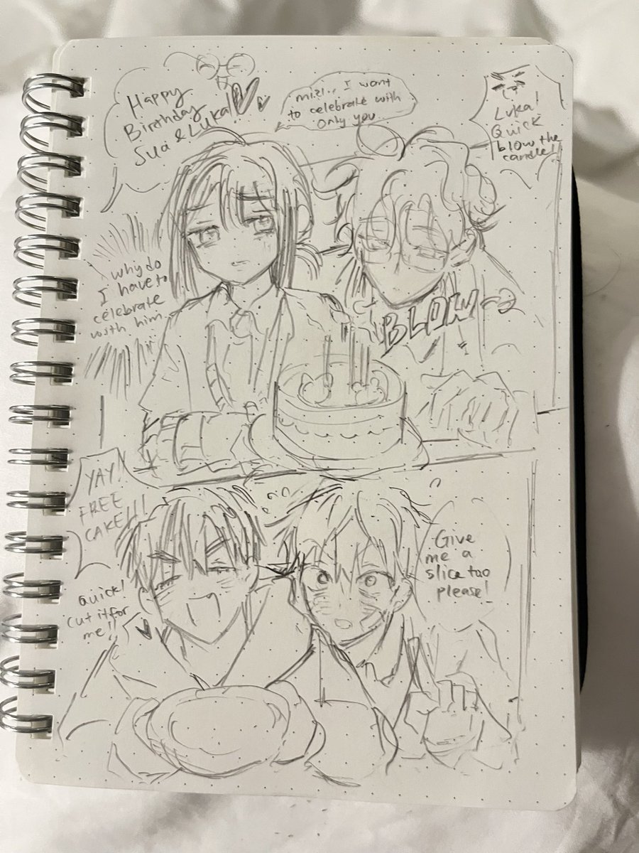 Highschool 🏫 Sua &amp; Luka Birthday (ft. Ivantill) 🥳🎊💕 