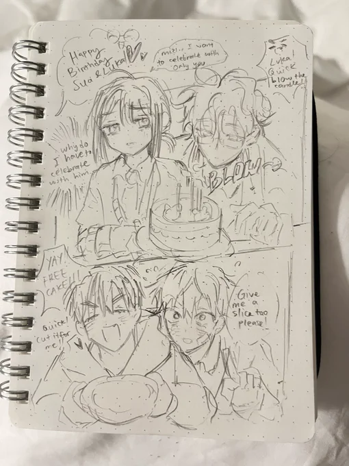 Highschool 🏫 Sua &amp; Luka Birthday (ft. Ivantill) 🥳🎊💕 