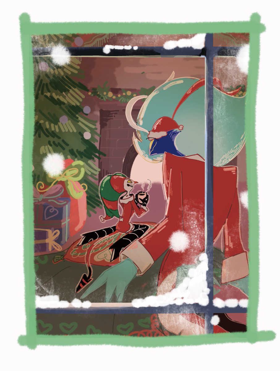 suc1223's tweet photo. メリーシンスマス！オジフィズ！ https://t.co/UiVW3hnNS3