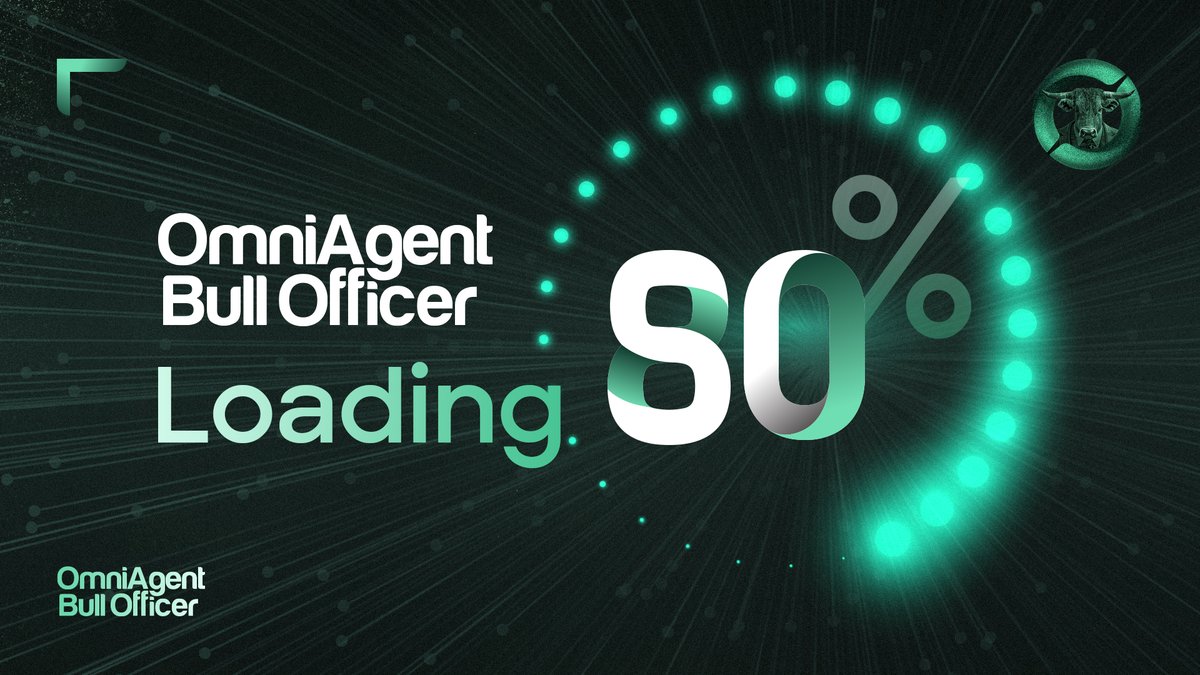We’re getting closer! The development of the Bull Officer, our first IP Agent, is now 80% complete and progressing smoothly.

This isn’t just a milestone—it’s a step toward bringing a bold, intelligent, and innovative AI Agent to life. Designed to deliver real-time updates,