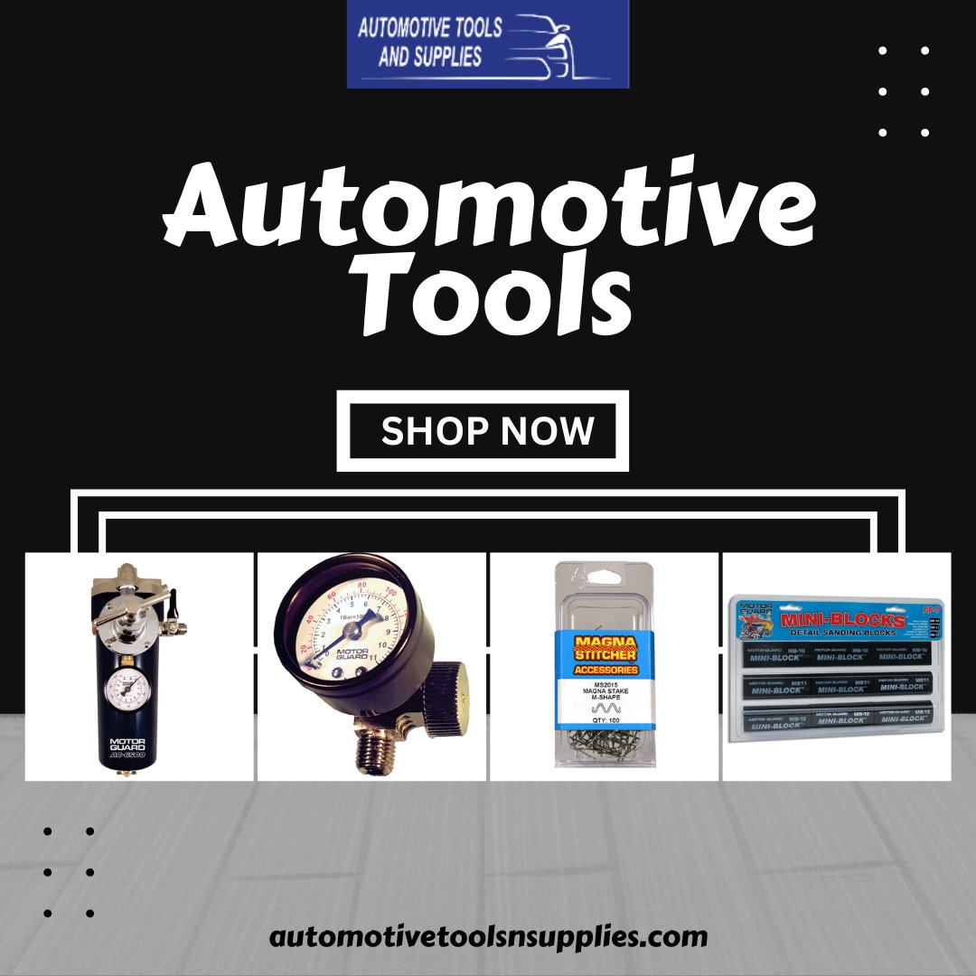and66129's tweet image. 🛡🔩 Motor Guard: Protect Your Work, Perfect Your Repairs
  
Motor Guard provides top-notch products for auto body and paint work.
 
Browse here: automotivetoolsnsupplies.com/shop/?attribut… 
.
.
#MotorGuard #BodyWorkTools #PaintProtection #AutoBodyShop #RepairTools #AutoPaint #ShopTools
