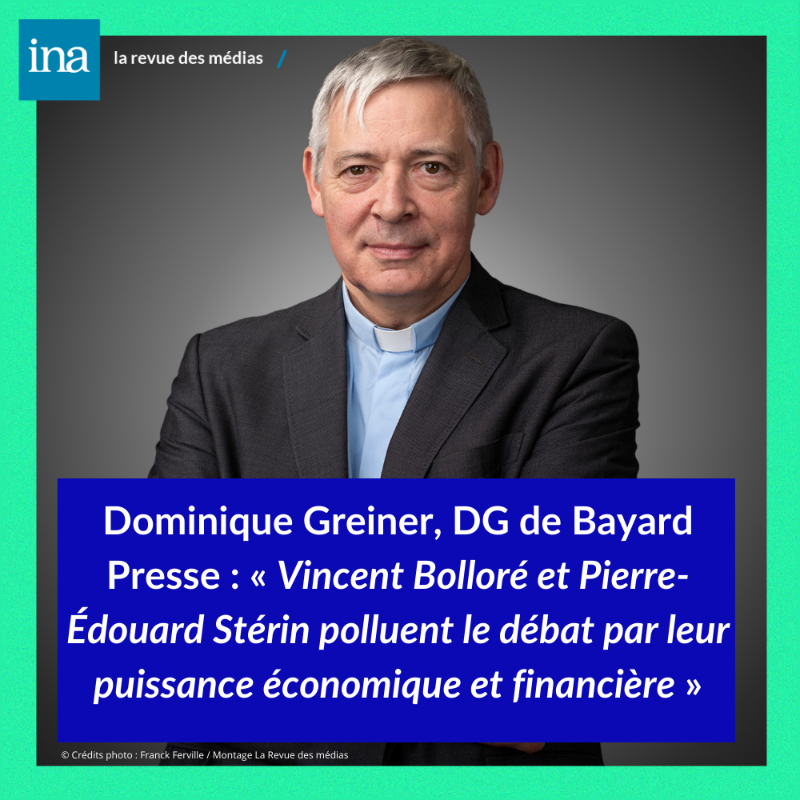 Inafr_officiel's tweet photo. 📚La parole de Dominique Greiner est rare et précieuse. Entre les transformations du catholicisme, la polarisation de la politique française et une concentration toujours plus importante du paysage des médias, que deviennent les missions de Bayard ?

🗣️Entretien @INA_RevueMedias
