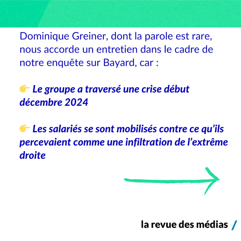 Inafr_officiel's tweet photo. 📚La parole de Dominique Greiner est rare et précieuse. Entre les transformations du catholicisme, la polarisation de la politique française et une concentration toujours plus importante du paysage des médias, que deviennent les missions de Bayard ?

🗣️Entretien @INA_RevueMedias