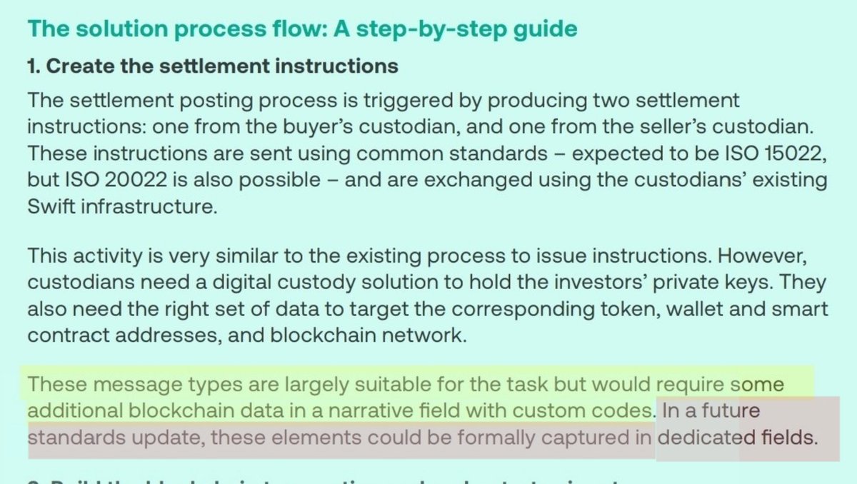 nullpackets's tweet photo. What happens when people start to understand Chainlink doesnt have to worry about being #ISO20022 compliant - because ISO20022 is Chainlink reliant? https://t.co/TcSr4KSQvu
