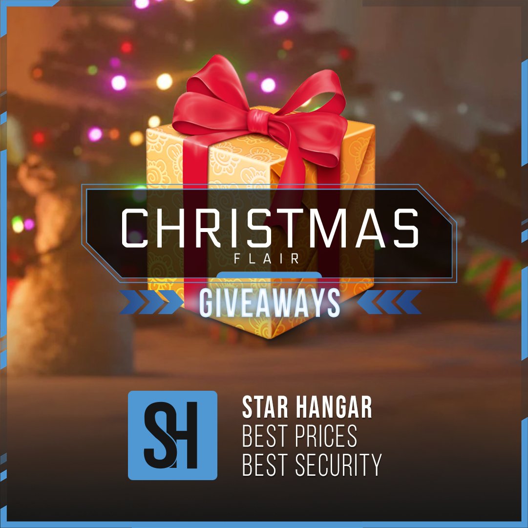 Star Hangar (@starhangar) on Twitter photo 🎄✨Christmas Giveaway! 🎁
Sponsored by star-hangar.com
🚀 Celebrate the holidays with a chance to win a rare FLAIR item!
How to Enter:
1️⃣ Follow <a href="/StarHangar/">Star Hangar</a>
2️⃣ Like this post
3️⃣ Reply with the ship you’d love to upgrade to in your fleet!
🎁 Bonus Chance: Share this 🎄✨Christmas Giveaway! 🎁
Sponsored by star-hangar.com
🚀 Celebrate the holidays with a chance to win a rare FLAIR item!
How to Enter:
1️⃣ Follow <a href="/StarHangar/">Star Hangar</a>
2️⃣ Like this post
3️⃣ Reply with the ship you’d love to upgrade to in your fleet!
🎁 Bonus Chance: Share this