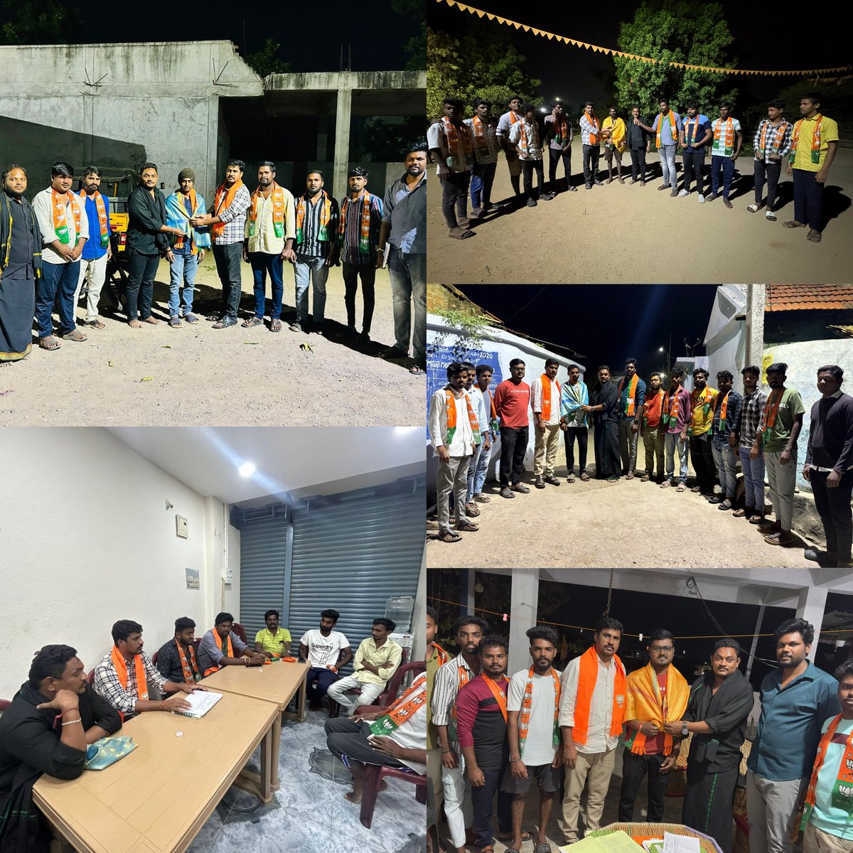 praveenrdy69's tweet photo. చొప్పదండి పట్టణంలో బీజేపీ బూత్ కమిటీల ఎన్నికల ఇంచార్జిగా పలు బూత్ కమిటీలను వేసి నూతన బూత్ అధ్యక్షులను శాలువాతో సత్కరించడం జరిగింది.చొప్పదండి పట్టణ అధ్యక్షులు బత్తిని ప్రశాంత్ గారు,ప్రధాన కార్యదర్శి శ్రావణ్ తదితరులు పాల్గొన్నారు.🚩🚩
#Choppadandi #BoothCommittees #BJP https://t.co/ObI9ROszt0