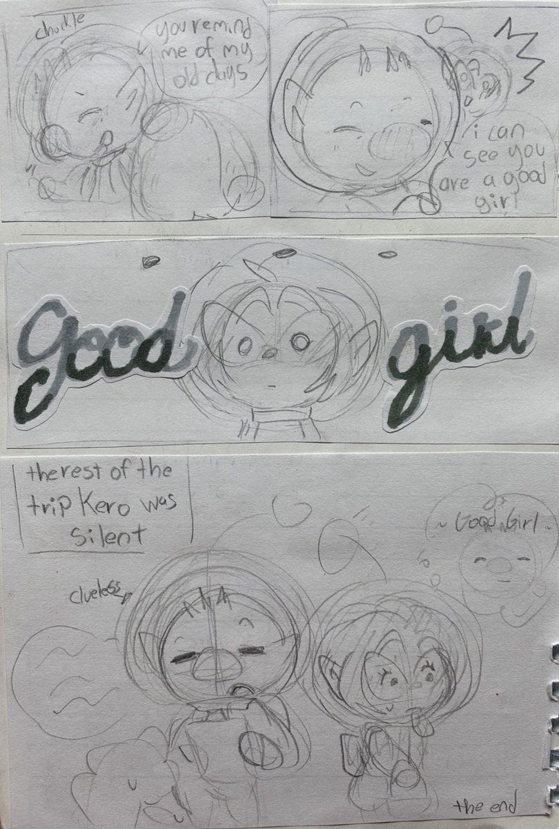 Keromomo_'s tweet photo. First mini comic i made lol
Olimar x self insert https://t.co/Yna5ZYUepR