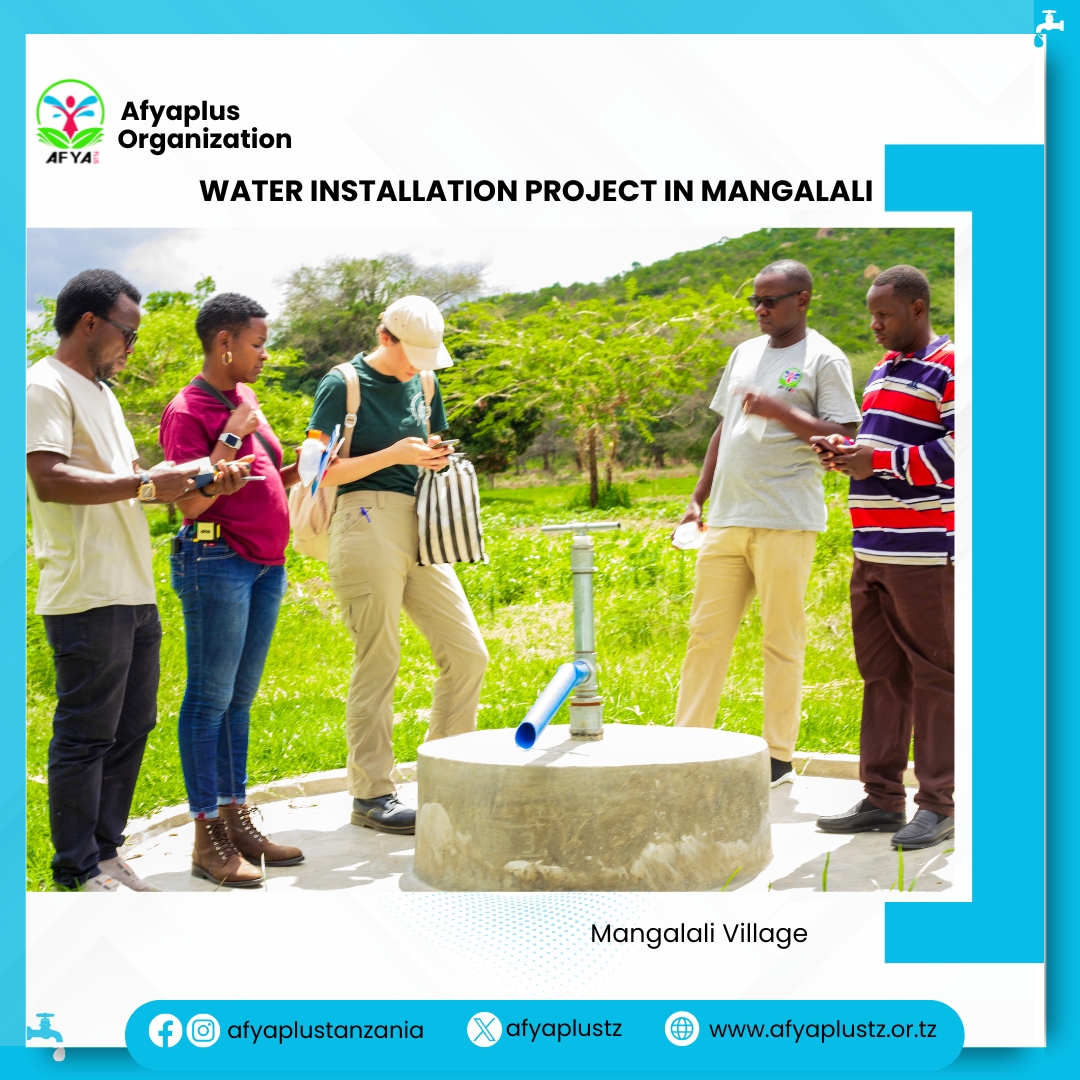 AfyaplusTz's tweet photo. The Afyaplus team, EWB MSU, &amp; RUCU. assessed Mangalali's water sources used for domestic and other activities, collecting samples for quality checks. Preparing for sustainable solutions in next year! Together, we’re building a healthier future! 💧✨ 
#Afyaplus #EWB https://t.co/KwHxACB2cS