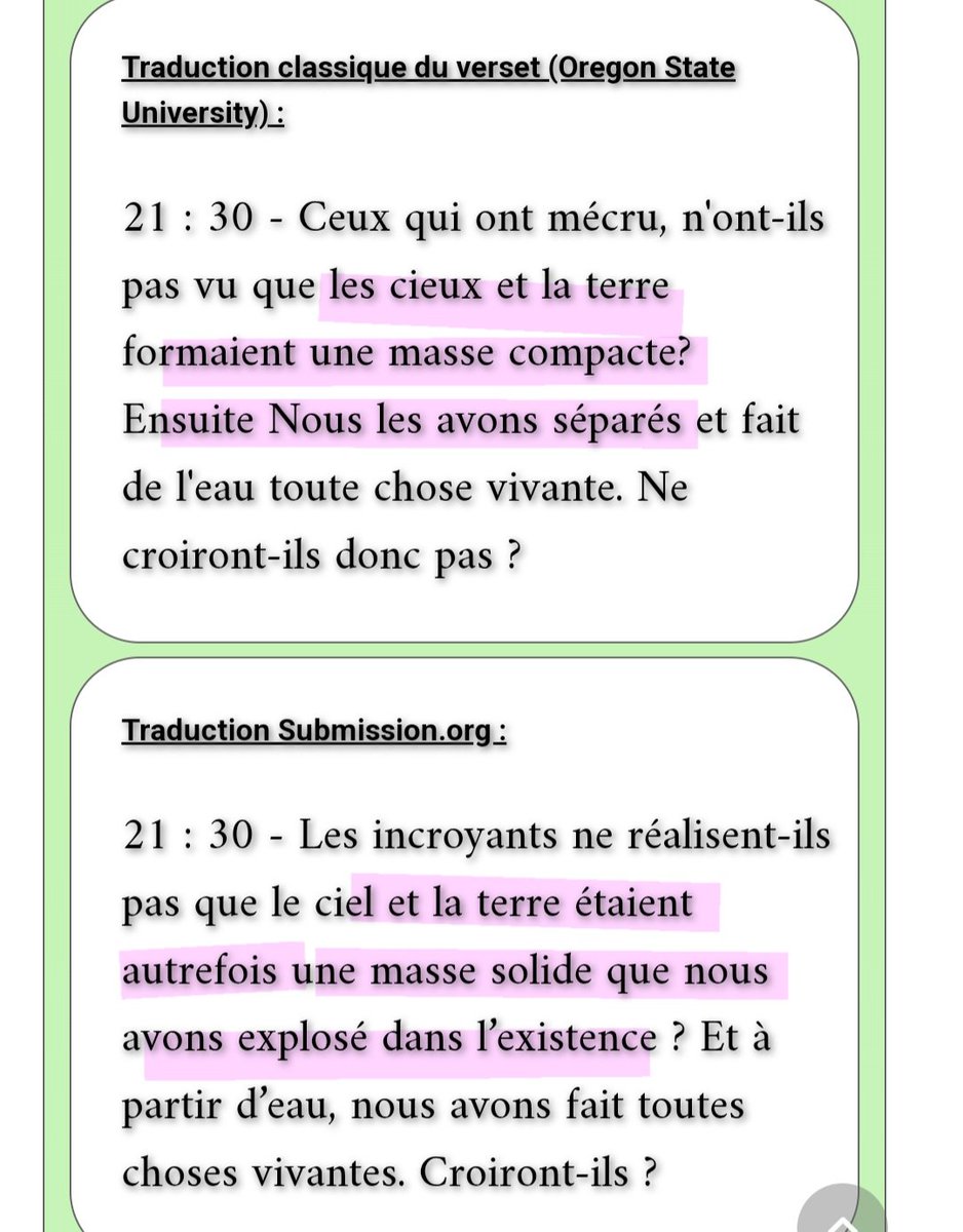 saraaxyw92's tweet photo. @SoumisNonMerci Autrefois quand se verset à été révélé au prophète, les mécréants l'on pris à la rigolade le traitent de fou. https://t.co/TWzM6AMF8t