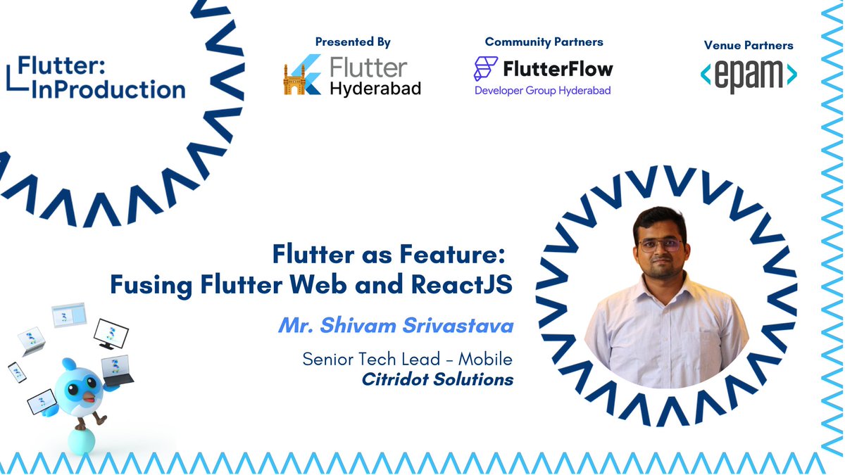 Hema Sai Charan π¨π»βπ» π (@hemandroid) on Twitter photo Hey peeps, look at our rockstar speakers for the upcoming FlutterInProductionExtended event by the <a href="/flutter_hyd/">Flutter Hyderabad</a> Community.
<a href="/anelvro/">Anel RodrΓguez</a> <a href="/nlycskn/">Nilay Coskun</a> <a href="/minnu1031/">Minnu π</a> <a href="/Moin971/">Moinuddin</a> Hey peeps, look at our rockstar speakers for the upcoming FlutterInProductionExtended event by the <a href="/flutter_hyd/">Flutter Hyderabad</a> Community.
<a href="/anelvro/">Anel RodrΓguez</a> <a href="/nlycskn/">Nilay Coskun</a> <a href="/minnu1031/">Minnu π</a> <a href="/Moin971/">Moinuddin</a>