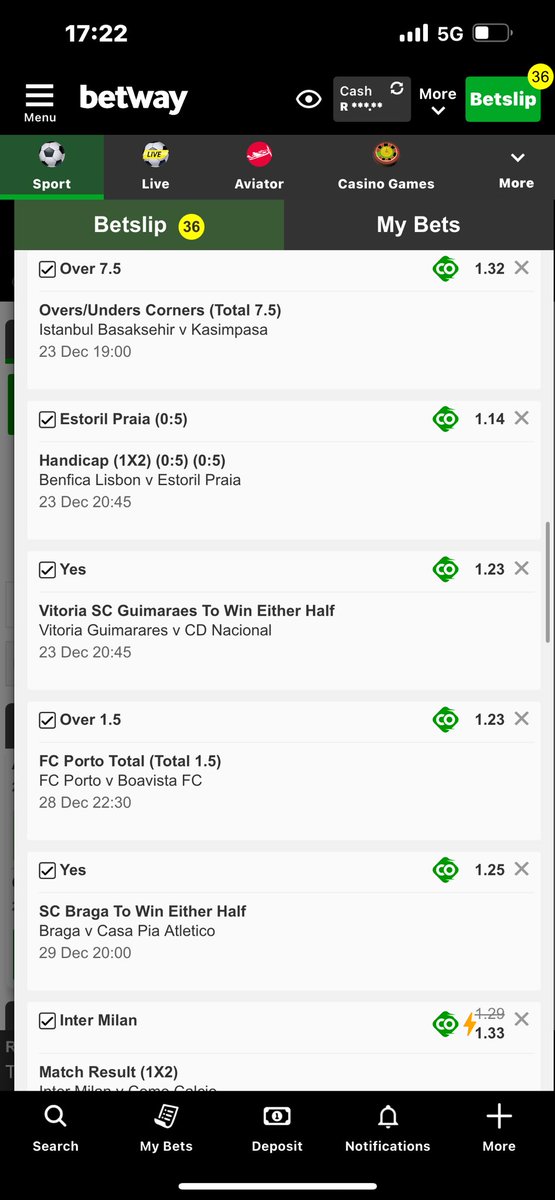 1st 🚆 900 odds let’s go 🚆🚆🐍🐍I just placed a bet with Betway. Tap here to copy my bet or search for this booking code in the Multi Bet betslip X8931B65E betway.co.za/bookabet/X8931…