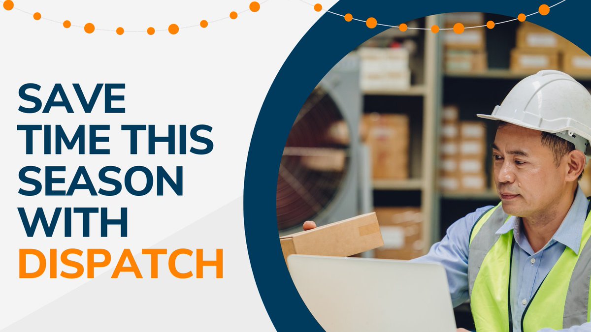 Let Dispatch handle your store-to-store transfers so all your retail locations are fully stocked. Log in or sign up for a free account, and Dispatch will deliver your order the same day! Get started: hubs.li/Q030pP710

#DispatchIt #SameDayDelivery #HolidayDeliveries