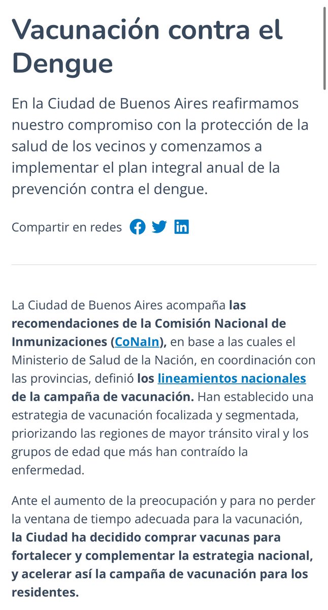 vmenditto's tweet image. 🦟 no es oferta PERO:

Abrió la vacunación de dengue para residentes de caba de 25 a 29 años. 

Pueden sacar turnos con este link, ya que boti todavia no funciona: 

buenosaires.gob.ar/salud/plan-den…