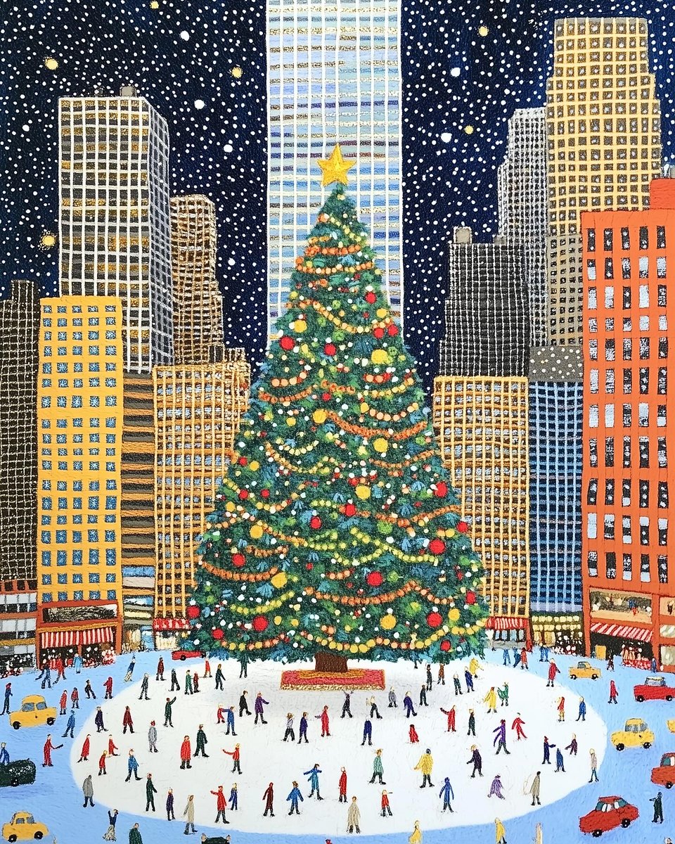 Skating Under the Christmas Tree