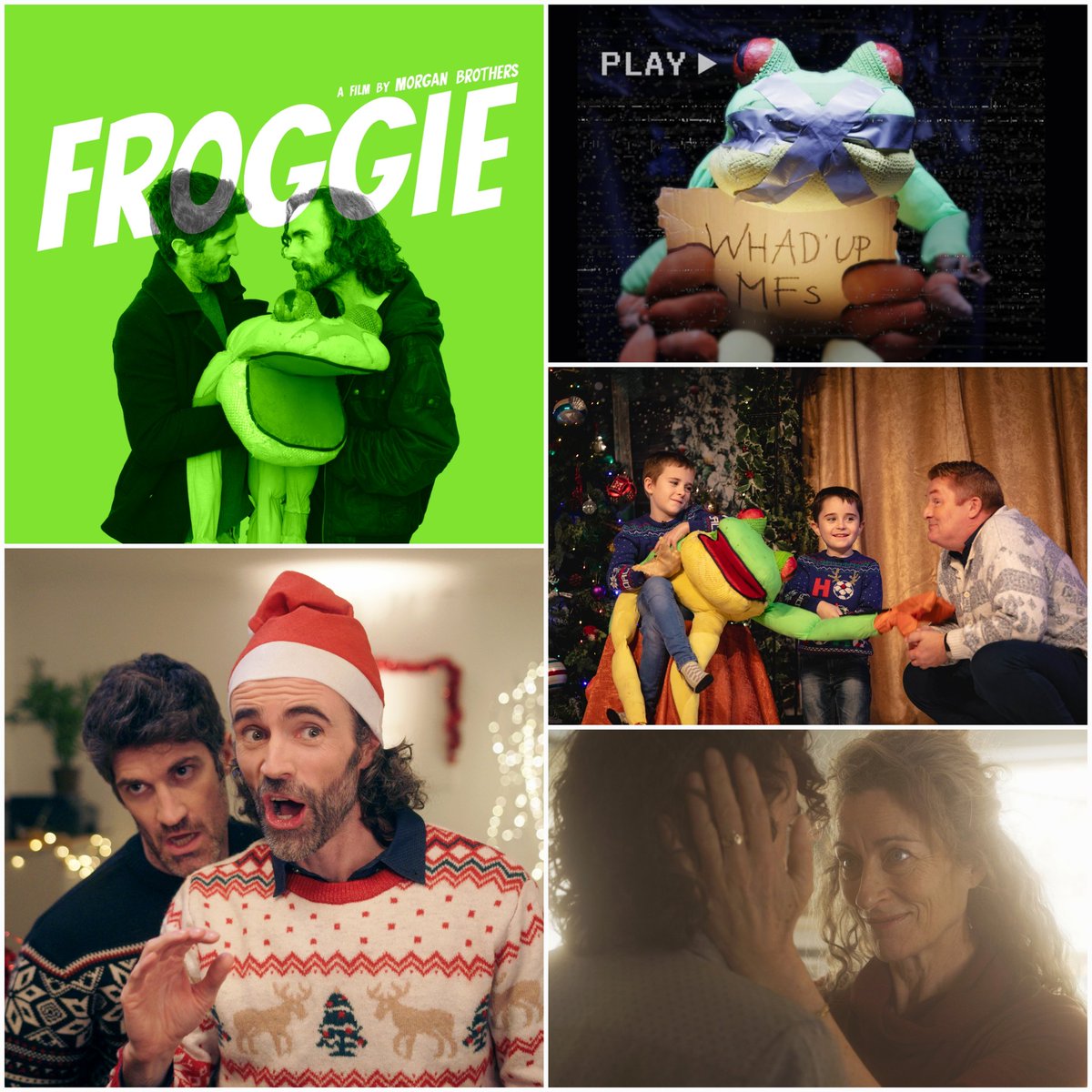 Froggie ar TG4 anocht! 🐸🎄

Catch FROGGIE on TG4 tonight at 21:30! A new independent Irish Christmas flick! Spread the word, share, retweet! And let us know if you enjoy the film!! 🐸 Merry Christmas everyone! Nollaig shona! 🎅