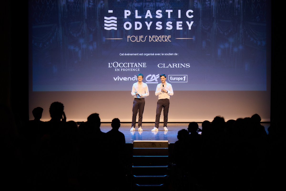 Plastic Odyssey (@plasticodyssey) on Twitter photo Mercredi dernier, nous avons eu le plaisir de réunir nos partenaires, familles, soutiens et amis aux <a href="/FoliesOfficiel/">Folies Bergère Officiel</a>, pour l’avant-première de l’épisode 2 de notre série-documentaire avec CANAL+DOCS !
Un grand MERCI 💙 à @loccitane_fr <a href="/ClarinsFR/">Clarins France</a> <a href="/CreditAgricole/">Crédit Agricole</a> <a href="/vivendi/">Vivendi</a> <a href="/Europe1/">Europe 1</a> Mercredi dernier, nous avons eu le plaisir de réunir nos partenaires, familles, soutiens et amis aux <a href="/FoliesOfficiel/">Folies Bergère Officiel</a>, pour l’avant-première de l’épisode 2 de notre série-documentaire avec CANAL+DOCS !
Un grand MERCI 💙 à @loccitane_fr <a href="/ClarinsFR/">Clarins France</a> <a href="/CreditAgricole/">Crédit Agricole</a> <a href="/vivendi/">Vivendi</a> <a href="/Europe1/">Europe 1</a>