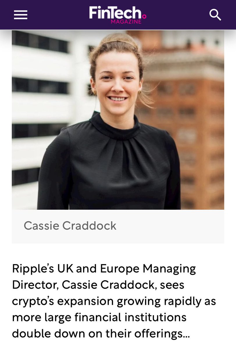 sentosumosaba's tweet image. The company @Ripple will bring lots of client issued tokens and stablecoins to the #XRP Ledger because asset CUSTODY is a “need to have, not a nice to have.” 

👊🏻Pretty slick razor 🪒 and razor blade business. 💡 

fintechmagazine.com/articles/finte…
Thank you 🙏 @cybermelis