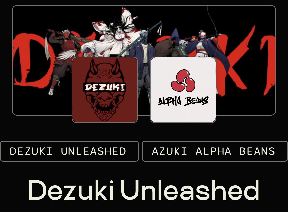 DEZUKI UNLEASHED 👺 tweet media