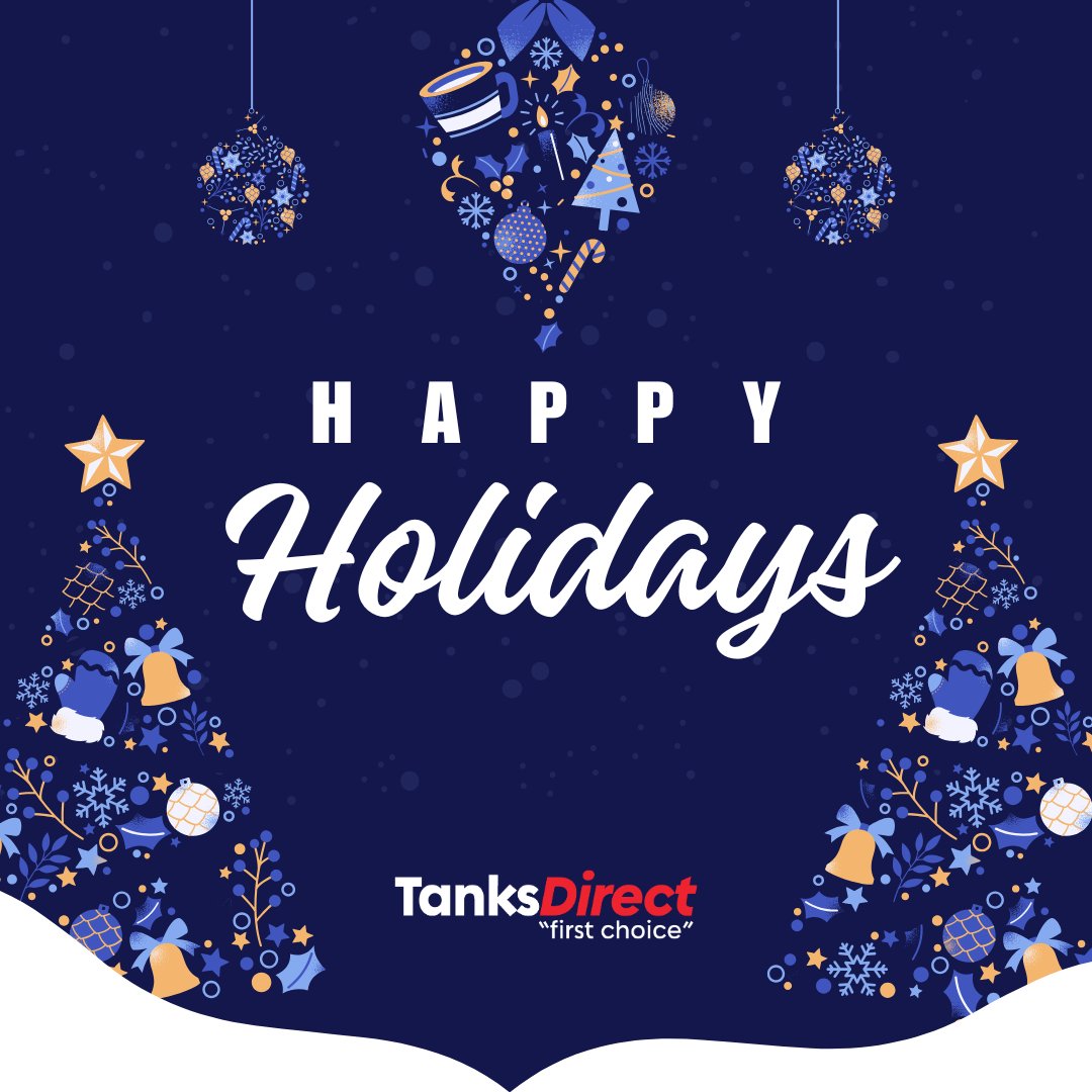 TanksDirect's tweet photo. 🎄✨ Happy Holidays! ✨🎄
Wishing you a season full of joy and a bright, prosperous New Year. We can’t wait to serve you in 2025!

Thank you for your trust and support this year—it means the world to us! https://t.co/R5c6mM3Q0v