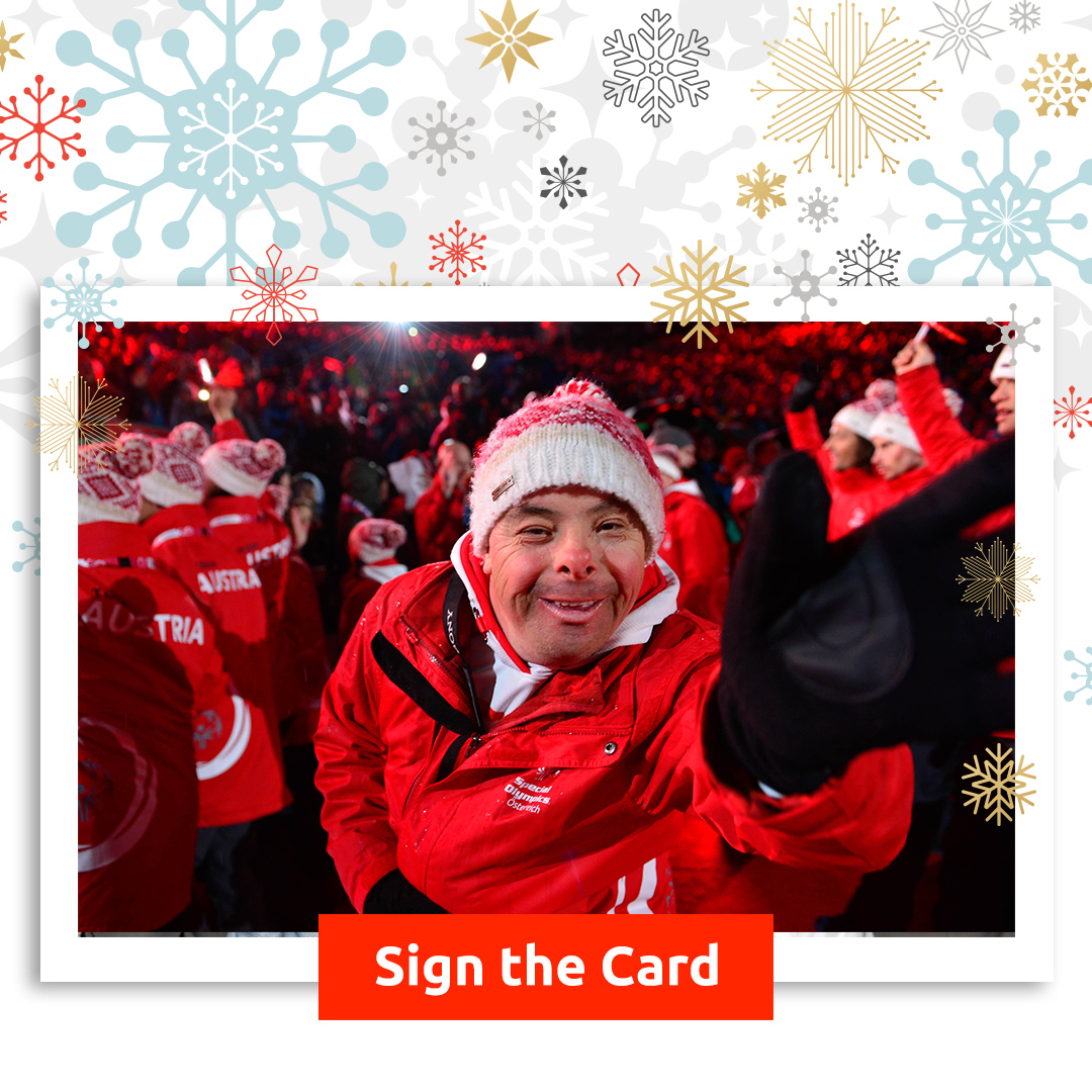 Will you help us wish Special Olympics Delaware athletes a happy holiday season? 🎄 🕎  🎆

Sign the card today to send warm wishes and words of encouragement!
👉ow.ly/222b50TUykq

#InclusionRevolution #SODE #HappyHolidays
