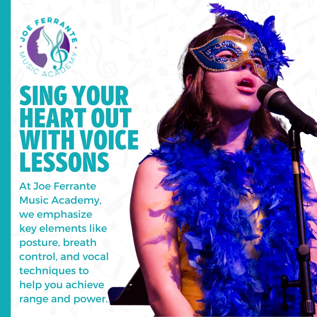 JFmusicAcademy's tweet image. Find your unique voice at Joe Ferrante Music Academy 🎤

Our voice lessons help you sing with confidence. Learn posture, breath control, and expand your range. 

Let your voice shine 🎶

#VoiceLessons #MusicAcademy #LearnToSing #MusicEducation #VocalTraining #MusicalJourney