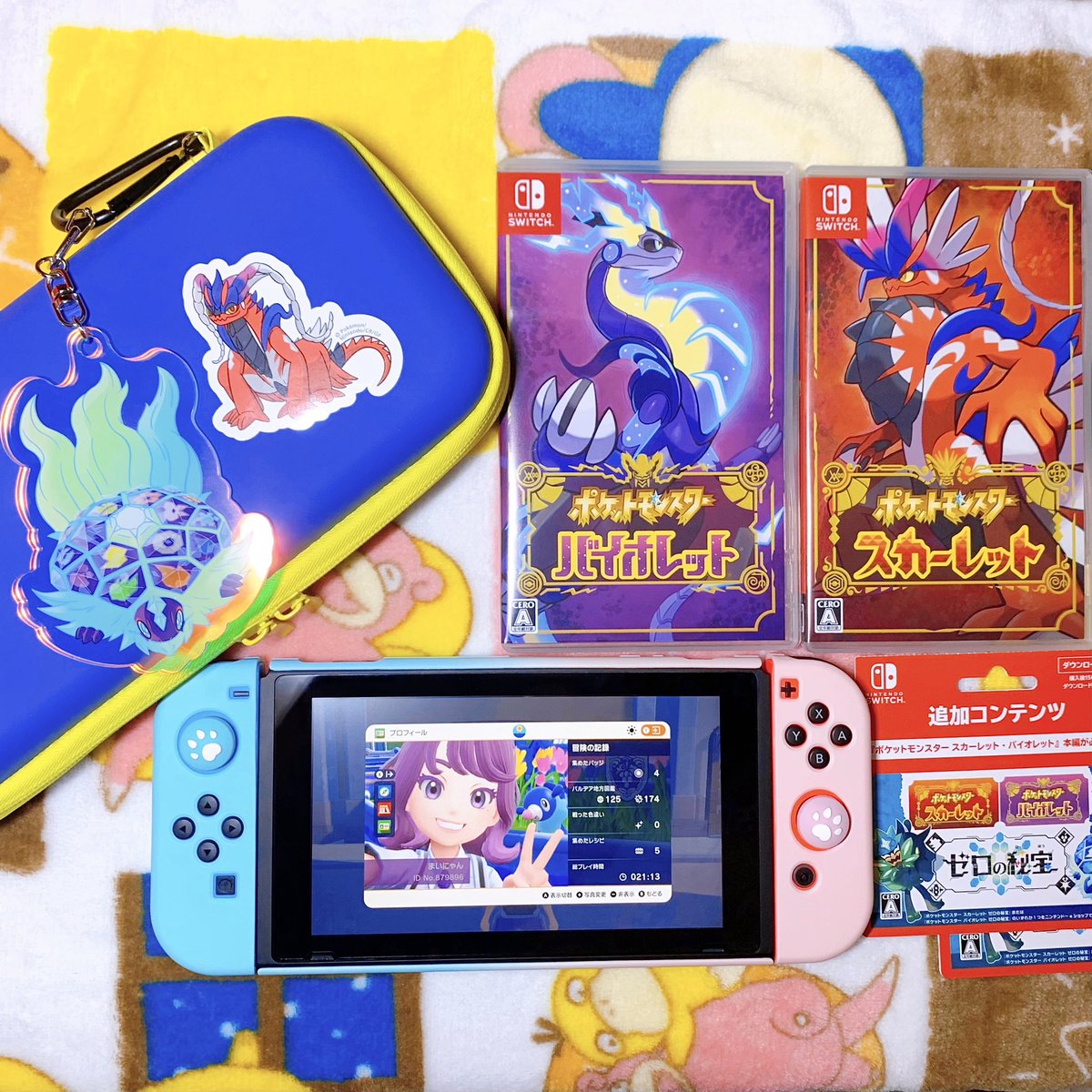 GhaithDalhoumi's tweet image. I've poured countless hours into Pokémon Scarlet &amp;amp; Violet, and I'm totally in love! The freedom to explore Paldea, the engaging storyline, and the charm of Generation 9 Pokémon have made this my favorite Pokémon adventure yet. ❤️💜 #PokemonScarletViolet #Gen9Pokemon