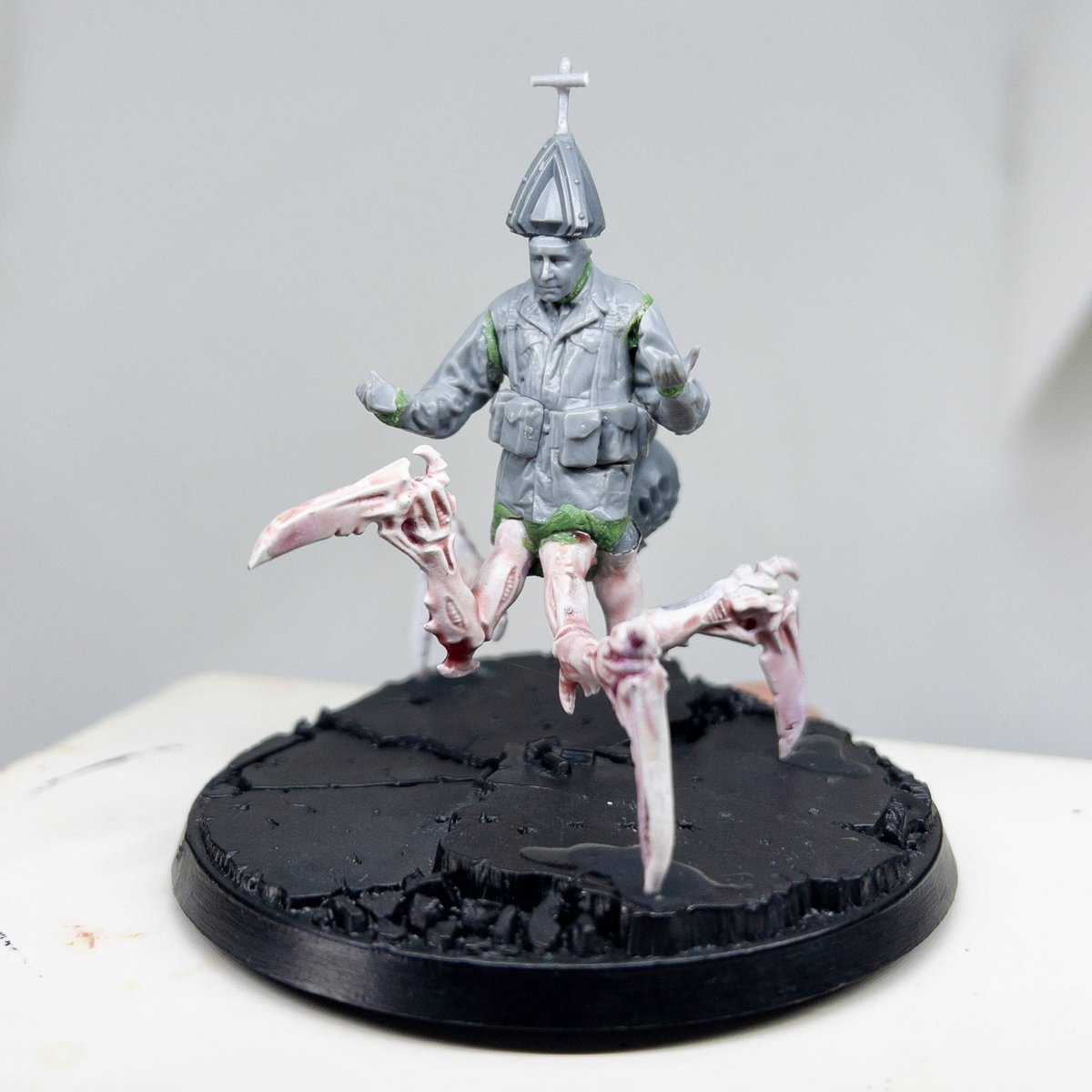 Morosemini's tweet photo. † HERETIC †

#trenchcrusade 
#WarhammerCommunity https://t.co/n8L1Q5E5gS