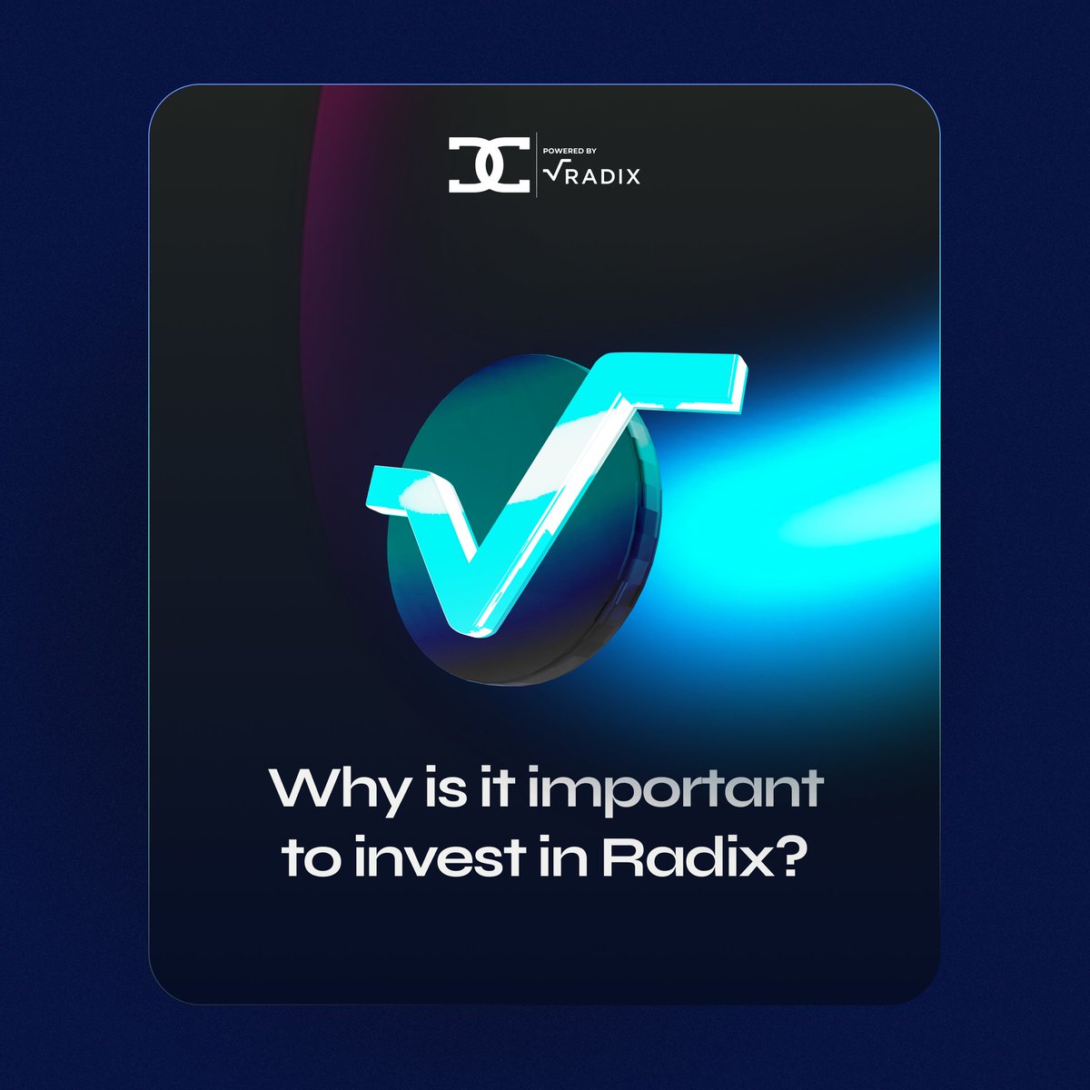 Why Jump into Radix?

Radix is not just a blockchain; it's a game changer! 💥

✅ Scalability at 1 million transactions per second.
✅ Next-generation blockchain with maximum security.

If you want to stay ahead of the trend and win in the long run — now is the time to invest.