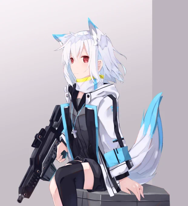 3年ぐらいでお絵かきパワーかなり上がってる…!武器けもけも! 