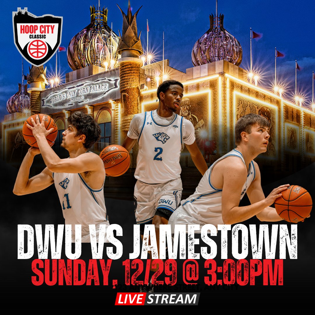 HoopCityClassic's tweet photo. Let's pack @The_Corn_Palace on Sunday at the Hoop City Classic! Tickets available online as well as a Live Stream for those who cannot make it to Mitchell.
Hoop City Classic Tickets: https://t.co/A9Q40sYmGH
Live Stream: https://t.co/HYAqrgmHvY
#hoopcityclassic #cornpalace https://t.co/2oSTLaELlD