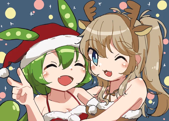 クリスマスなのでずんつむ絵を再掲しても良いとされている 
