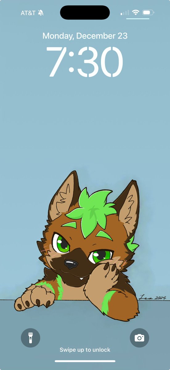 He’s happy to see you 😊

🎨: <a href="/lionwaiter/">玲央🦁</a>