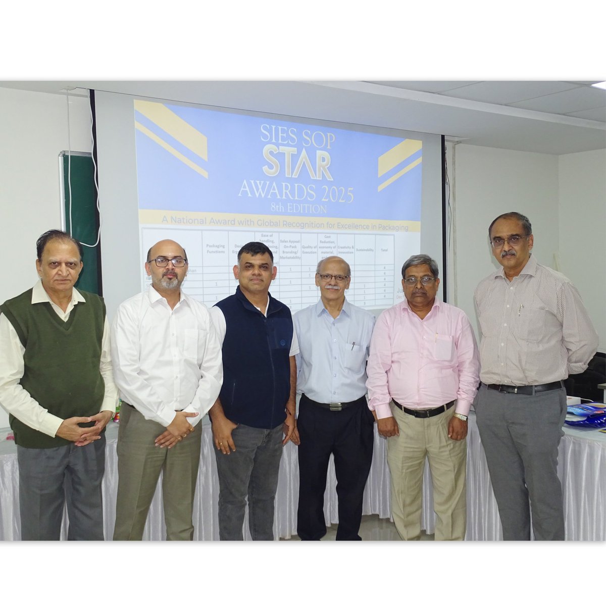 siessop's tweet photo. SIES-SOP STAR Awards 8th edition Jury underway! Stay tuned......

#siessop #starawards #starawards2025  
#packagingawards #soppackagingawards #innovation #packaginginnovation https://t.co/SEq0Etb9ZH