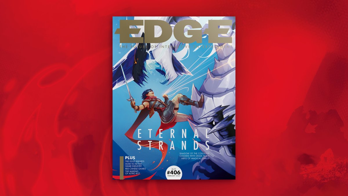 edgeonline's tweet photo. Edge 406 also includes a report looking at how to fix the game industry’s problems, plus the making of @ironwoodtweets’ Pacific Drive. The newsstand edition (pictured) arrives in UK stores on December 31 and can also be ordered tomorrow from https://t.co/2RI5AsBrbo https://t.co/zH4cE7c6UI