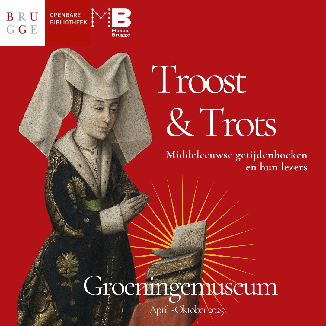 Evelien Hauwaerts (@hwrts) on Twitter photo CALL FOR STORIES AND MODELS Which book brings you joy, comfort, or pride? Apply to pose with your book for a professional photographer! You might become part of our exhibition program on 15th c paintings and books of hours <a href="/bibbrugge/">Bibliotheek Brugge</a>!
Apply via: forms.gle/dyzX3YbJGYPubT… CALL FOR STORIES AND MODELS Which book brings you joy, comfort, or pride? Apply to pose with your book for a professional photographer! You might become part of our exhibition program on 15th c paintings and books of hours <a href="/bibbrugge/">Bibliotheek Brugge</a>!
Apply via: forms.gle/dyzX3YbJGYPubT…