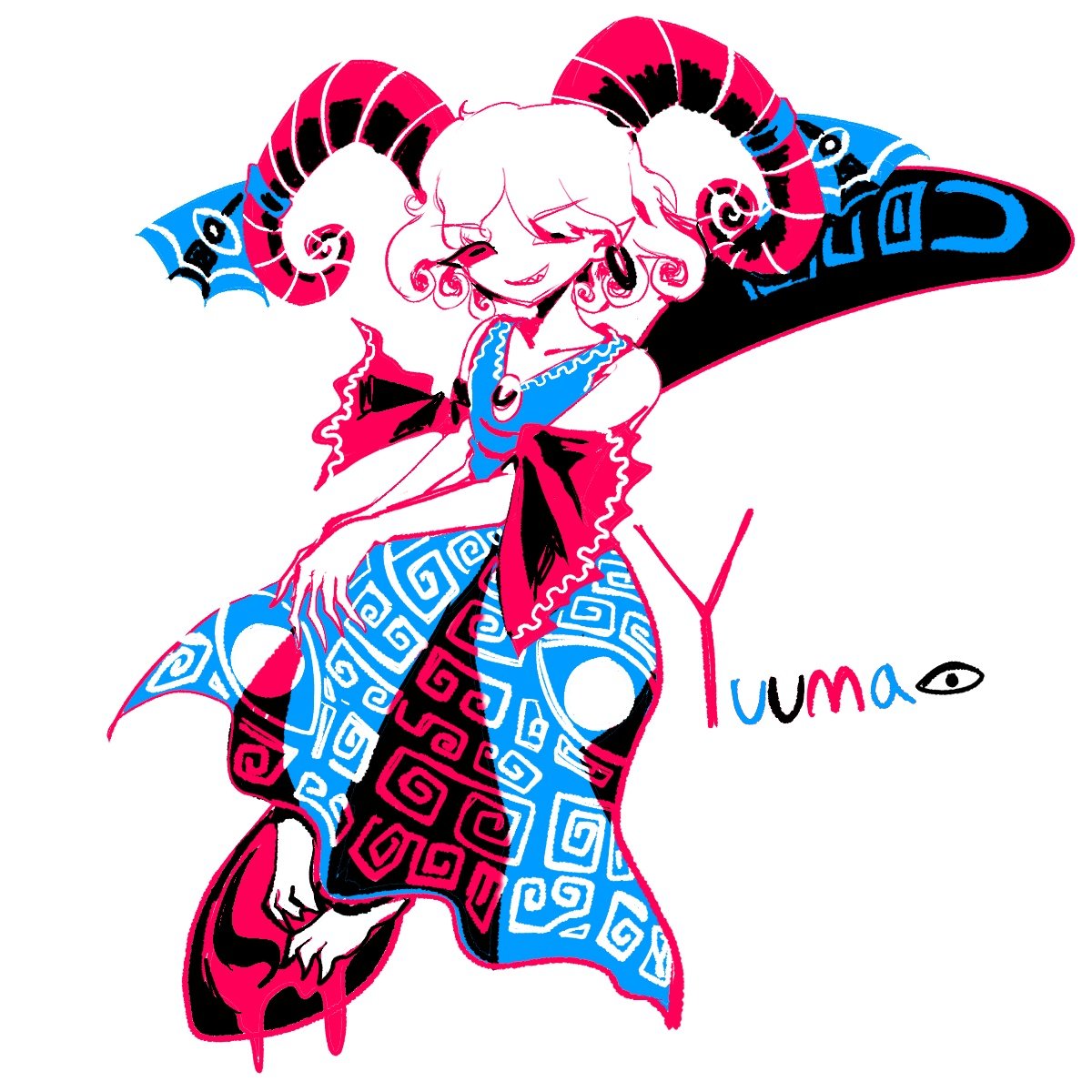 饕餮尤魔
Yuuma Toutetsu
#東方 #東方Project #饕餮尤魔