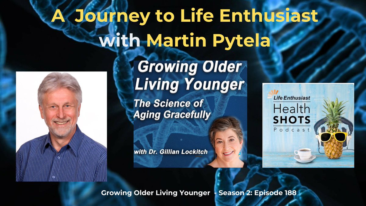 188 Martin Pytela: A Journey to Life Enthusiast. askdrgill.com/2024/12/23/188… In today's Growing Older Living Younger podcast episode, Martin Pytela tells a fascinating story of the devastating impact  on his health of suddenly getting multiple mercury amalgam dental fillings.