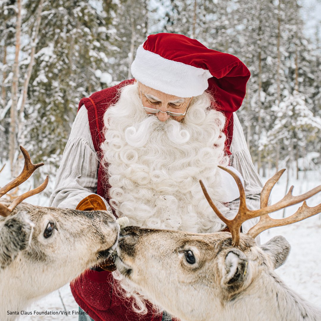 Tonight, Santa will embark on his journey from Lapland to around the world as a true ambassador of goodwill, bringing Christmas cheer to millions of homes. 

Happy Holidays! ❤️🎅🏻